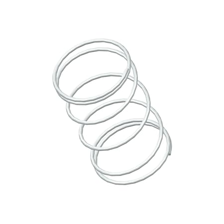 ZORO APPROVED SUPPLIER Compression Spring, O= .437, L= .75, W= .020 G909977448